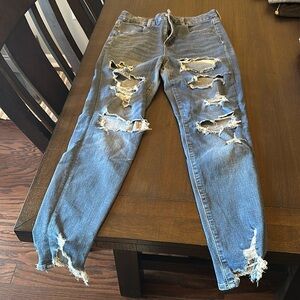Curvy Super High Rise American Eagle Jeans